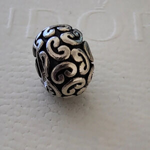 AUTHENTIC PANDORA STERLING FEELING GROOVY